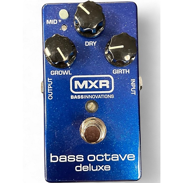 Used MXR M288 Bass Octave Deluxe Bass Effect Pedal