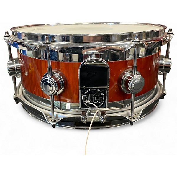 Used DW 13X6 Edge Series Snare AMBER Drum
