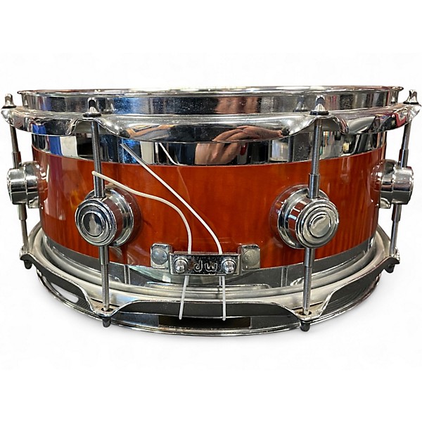 Used DW 13X6 Edge Series Snare AMBER Drum