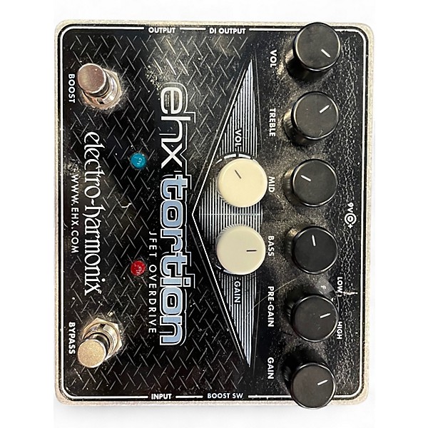 Used Electro-Harmonix EHXTortion JFET Overdrive Effect Pedal