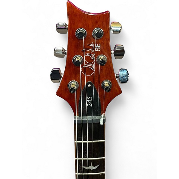 Used PRS 245 SE 3 Color Sunburst Solid Body Electric Guitar