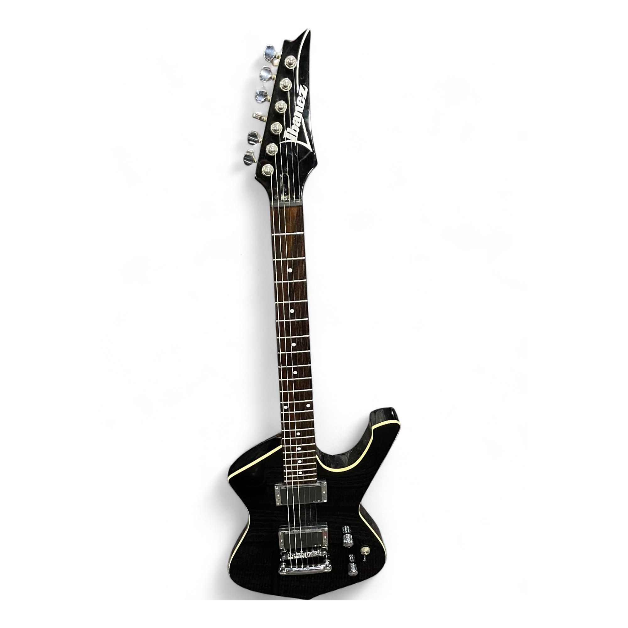 Used Ibanez ICEMAN Black Solid Body Electric Guitar Black
