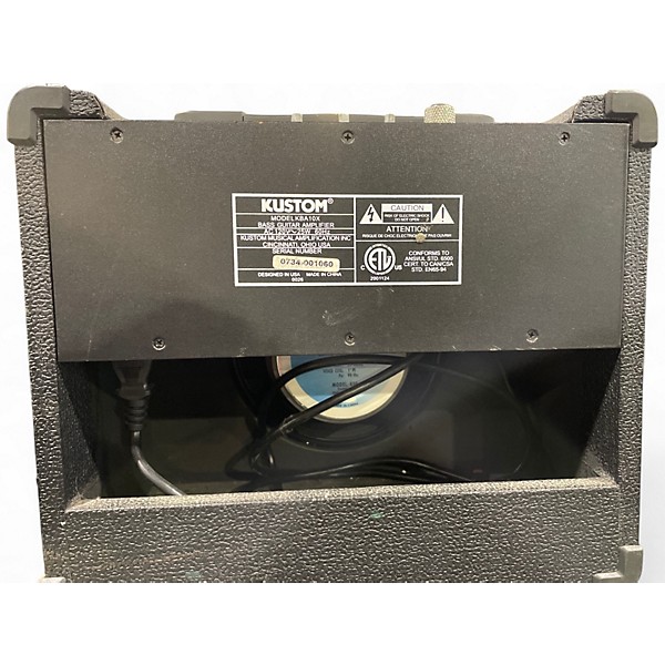 Used Kustom kba10x Bass Combo Amp