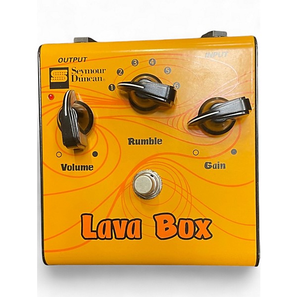 Used Seymour Duncan SFX05 Lava Box Distortion Overdrive Effect Pedal