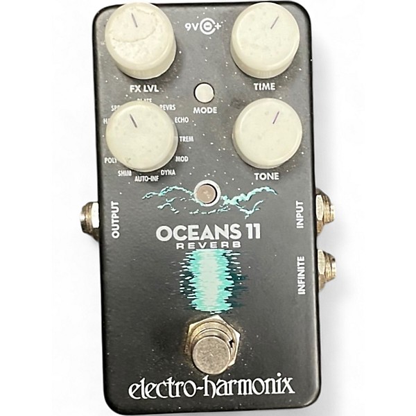 Used Electro-Harmonix Oceans 11 Reverb Effect Pedal