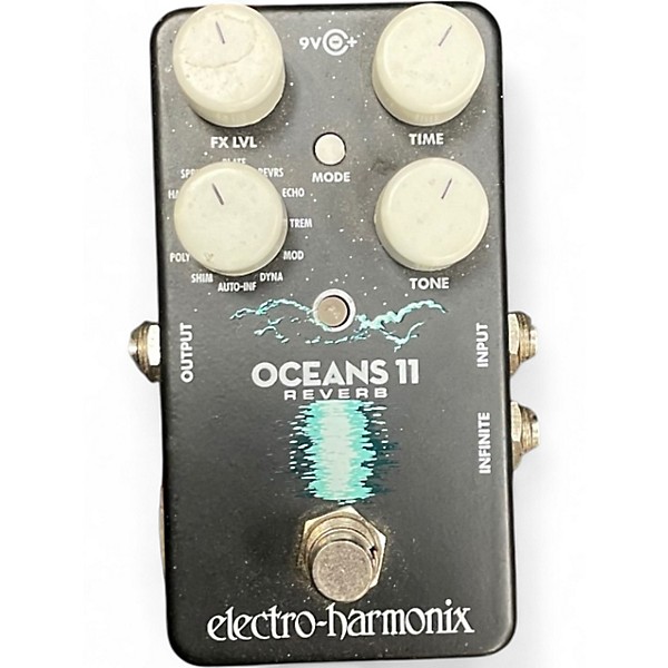Used Electro-Harmonix Oceans 11 Reverb Effect Pedal