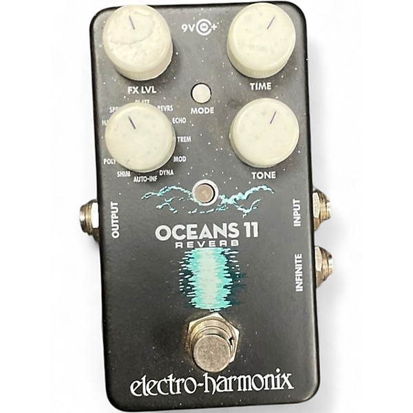 Used Electro-Harmonix Oceans 11 Reverb Effect Pedal