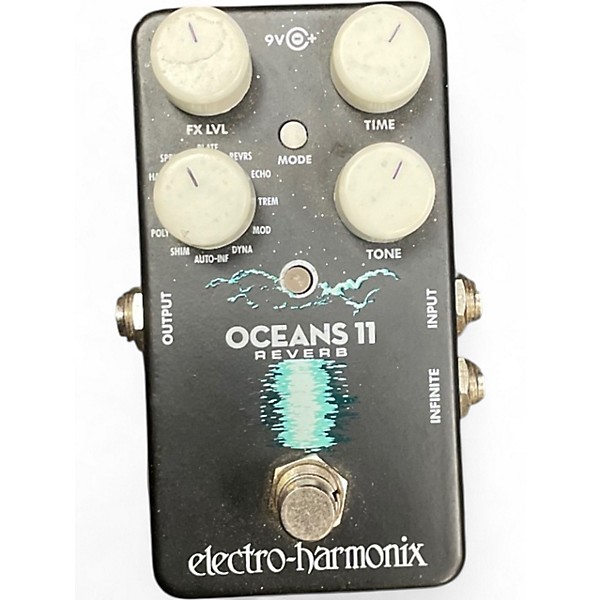 Used Electro-Harmonix Oceans 11 Reverb Effect Pedal