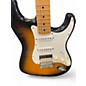 Used Fender JV MODIFIED 50S STRAT HSS 2 Tone Sunburst Solid Body Electric Guitar