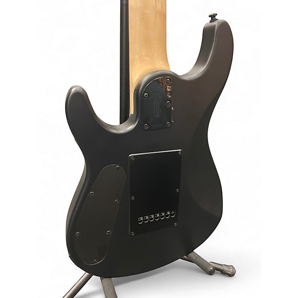 Used Sterling by Music Man JP70 John Petrucci Signature Stealth Black Solid Body Electric Guitar