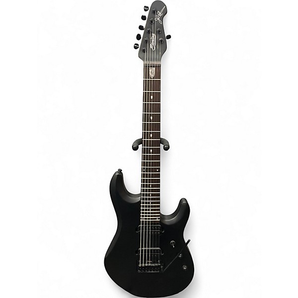 Used Sterling by Music Man JP70 John Petrucci Signature Stealth Black Solid Body Electric Guitar