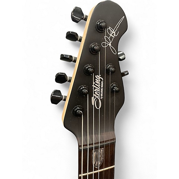 Used Sterling by Music Man JP70 John Petrucci Signature Stealth Black Solid Body Electric Guitar