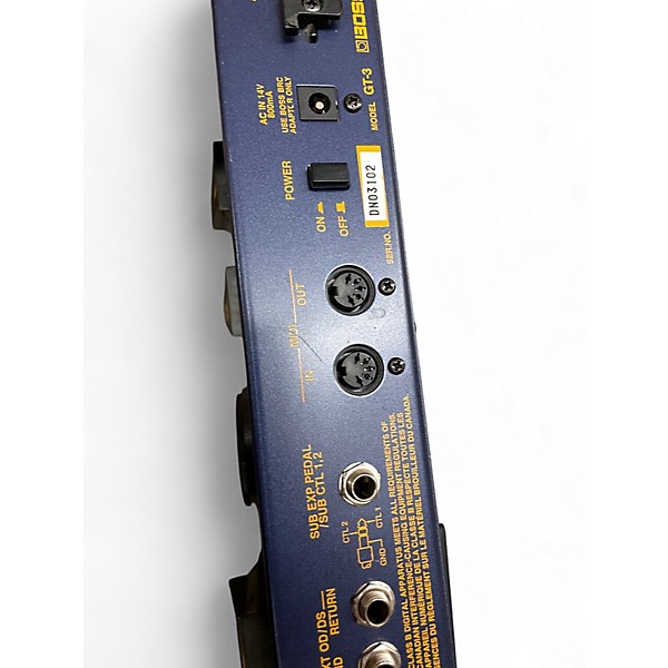 Used BOSS GT3 Effect Processor