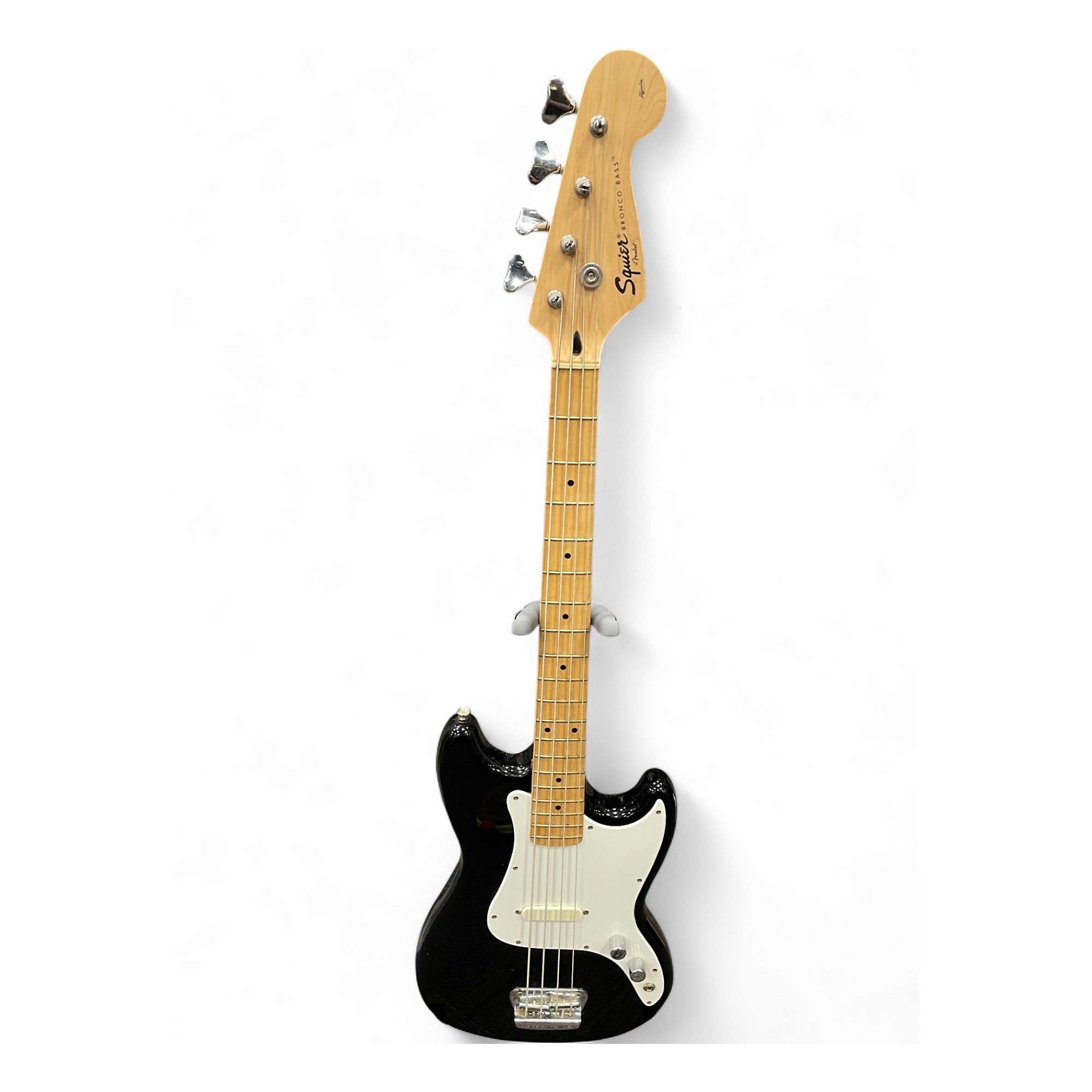Squier Bronco Bass ブラックエレキベース Squier Bronco Bass Guitar - Black | Sweetwater