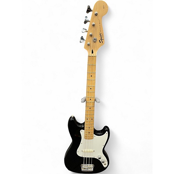 Squier Bronco Bass ブラックエレキベース Squier Bronco Bass Guitar - Black | Sweetwater
