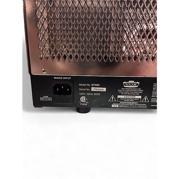 Used VOX NT50H Night Train 50W Tube Guitar Amp Head
