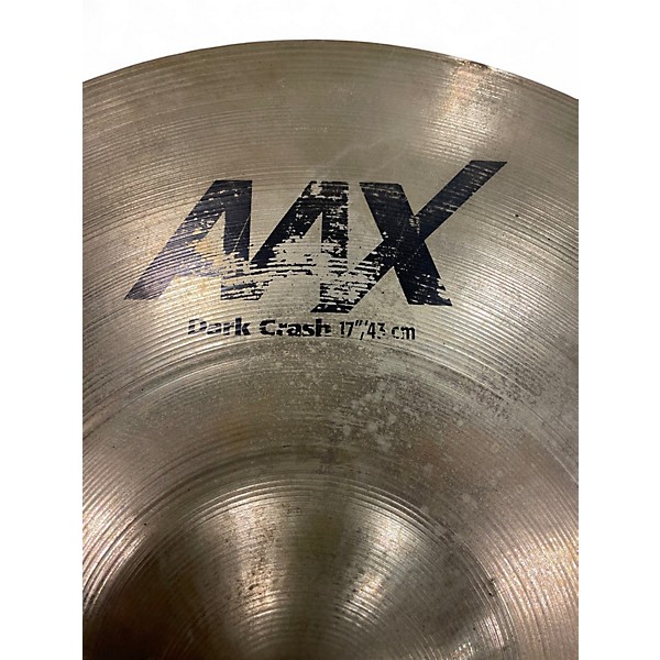 Used SABIAN 17in AAX Series Dark Crash Cymbal
