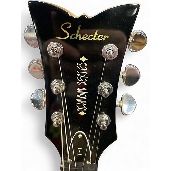 Used Schecter Guitar Research Tempest T-1 Trans Red Solid Body Electric Guitar