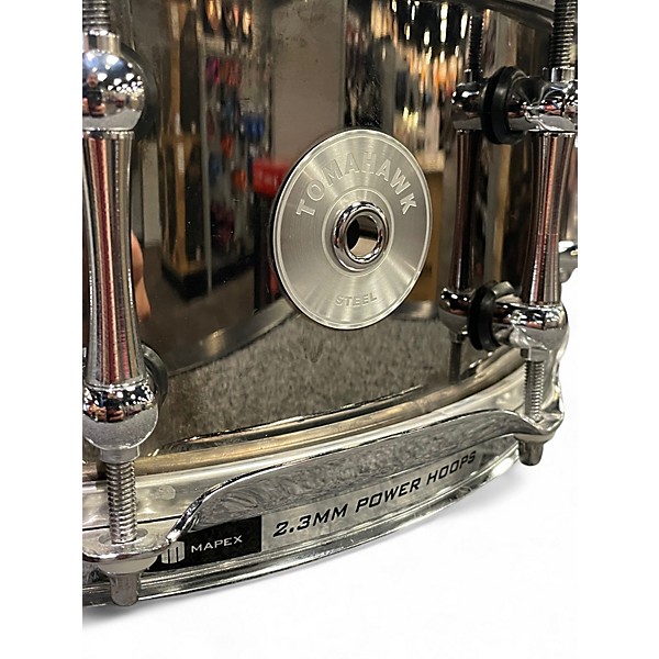 Used Mapex 14in TOMAHAWK Black Chrome Drum
