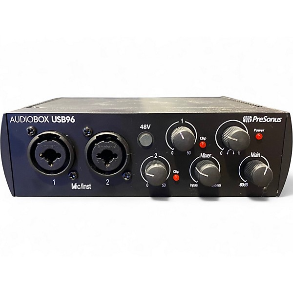 Used PreSonus Audiobox USB 96 Audio Interface