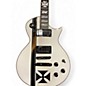 Used ESP LTD James Hetfield Signature Iron Cross Alpine White Solid Body Electric Guitar