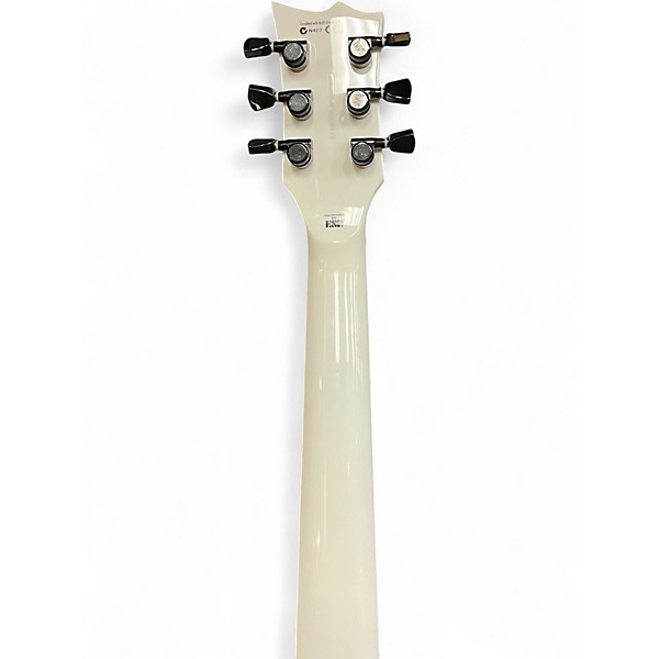 Used ESP LTD James Hetfield Signature Iron Cross Alpine White Solid Body Electric Guitar