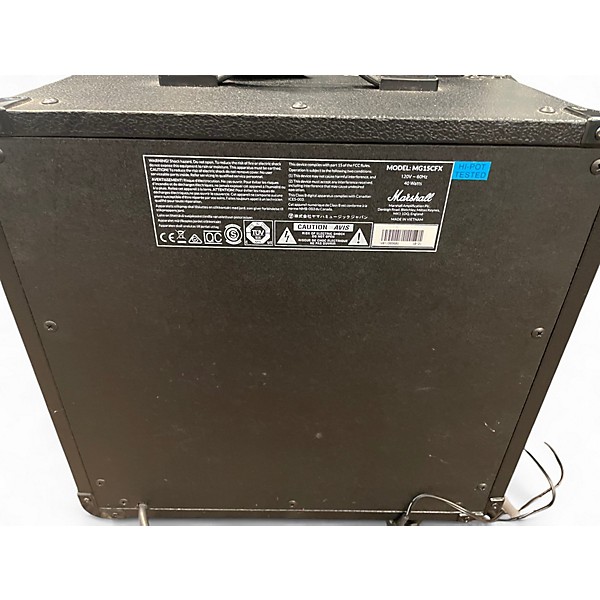 Used Marshall MG15FX 1X8 15W Guitar Combo Amp
