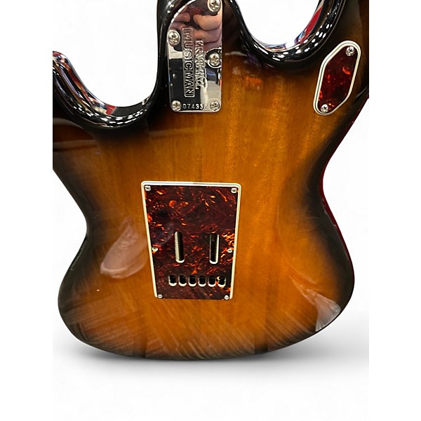 Used 2016 Ernie Ball Music Man STINGRAY VINTAGE TOBACCO SUNBURST Solid Body Electric Guitar
