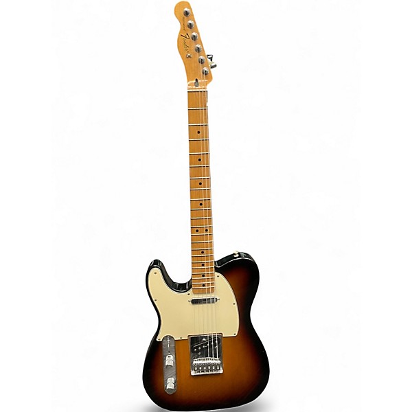 Used Fender Standard Telecaster Left Handed 2 Tone Sunburst Electric Guitar