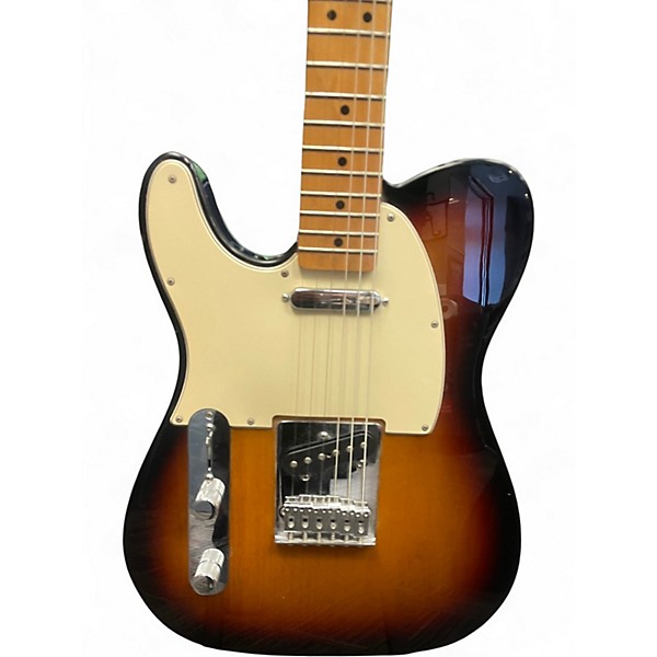 Used Fender Standard Telecaster Left Handed 2 Tone Sunburst Electric Guitar