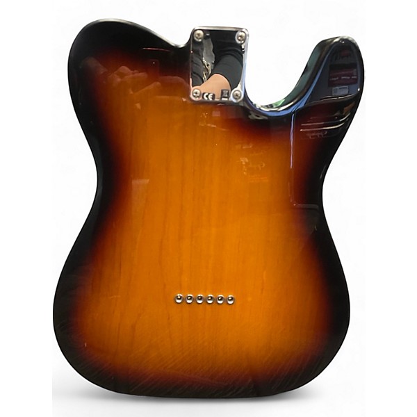 Used Fender Standard Telecaster Left Handed 2 Tone Sunburst Electric Guitar
