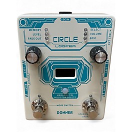 Used Donner circle looper Pedal