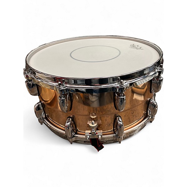 Used Gretsch Drums 14X6.5 USA BRONZE SNARE POLISHED BRONZE Drum