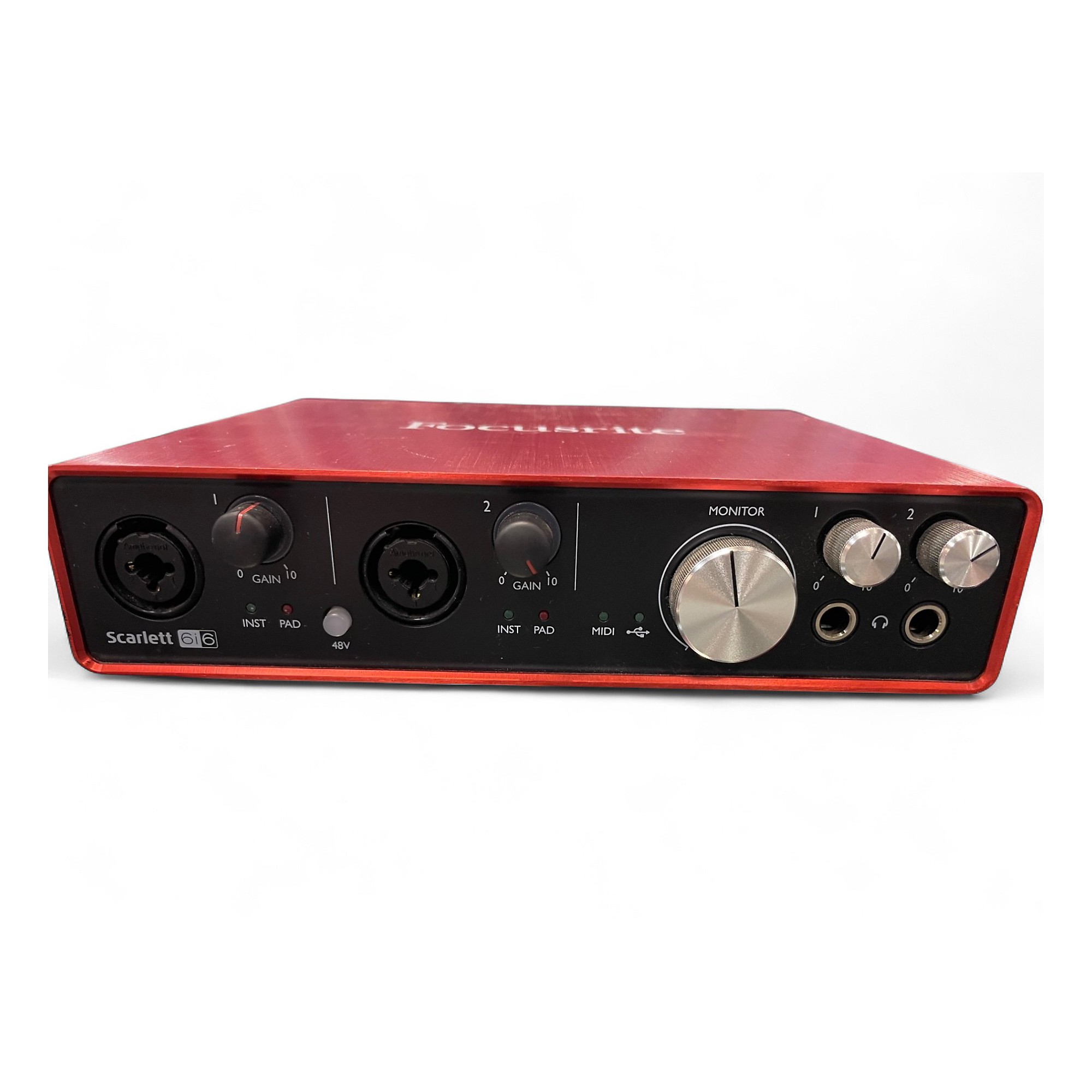 DJ機材 Focusrite Scarlett 6i6 1st Generation Restock Focusrite Scarlett 6i6 Audio Interface | Guitar Center