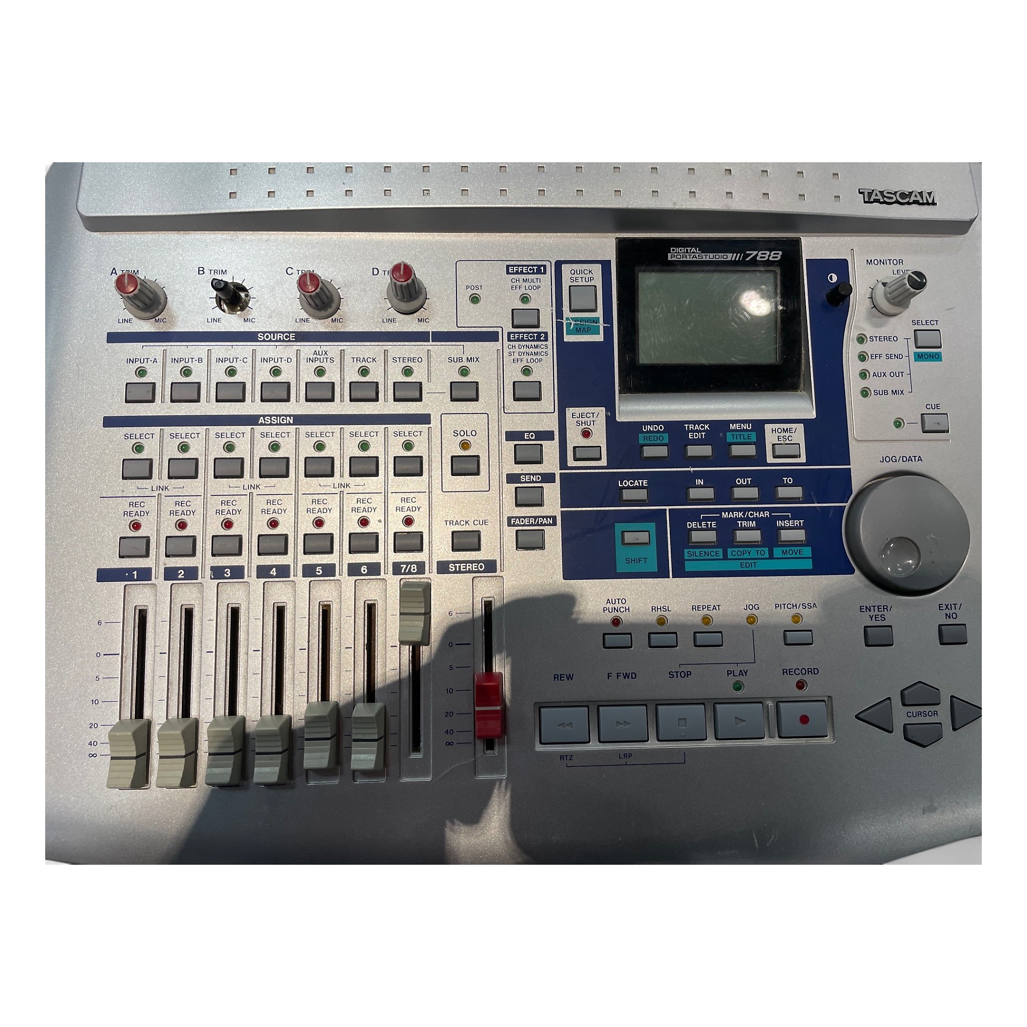 ビンテージ TASCAM 788 デジタルポータブルスタジオ 各動作確認済み ビンテージ TASCAM 788 デジタルポータブルスタジオ 各動作確認