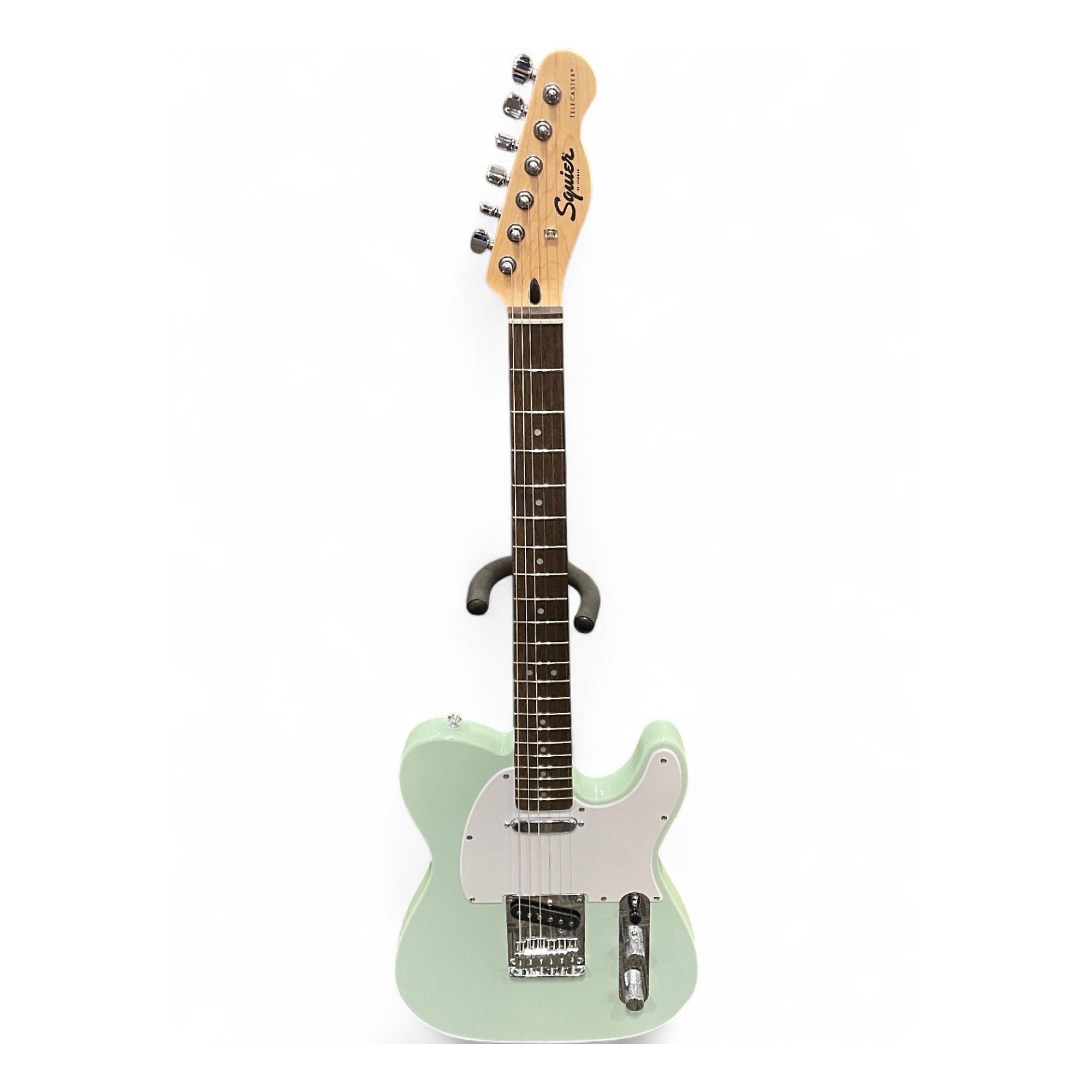 Used Squier Telecaster Surf Green Solid Body Electric Guitar