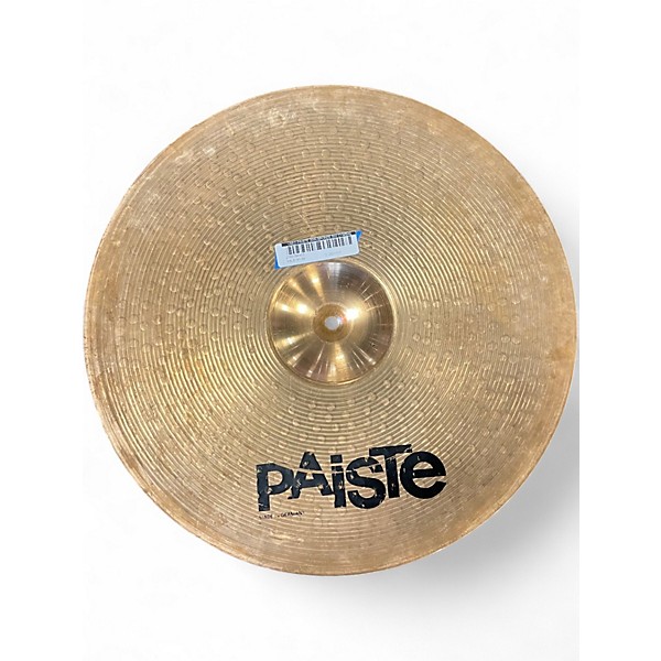 Used Paiste 20in BRONZE 502 Cymbal