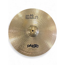 Used Paiste 18in Sound Formula Cymbal