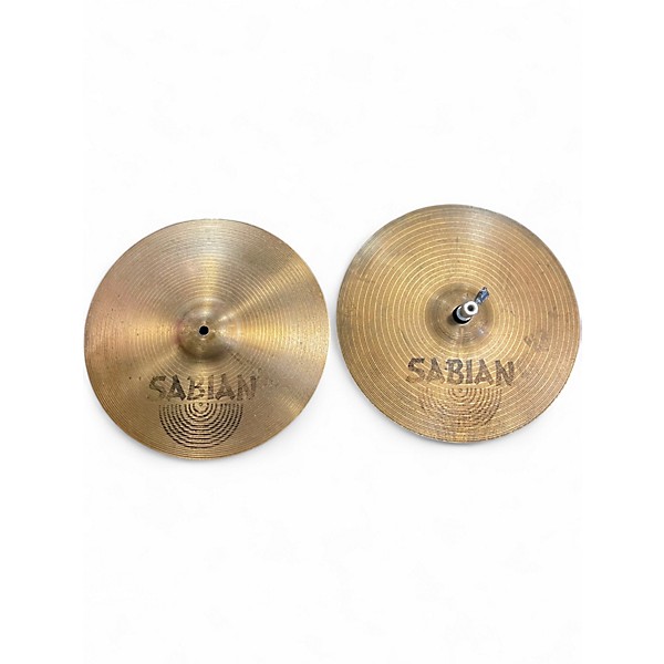 Used SABIAN 14in B8 Hi Hat Pair Cymbal