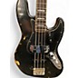 Used Fender LTD CUSTOM JAZZ BASS HREL Black Electric Bass Guitar