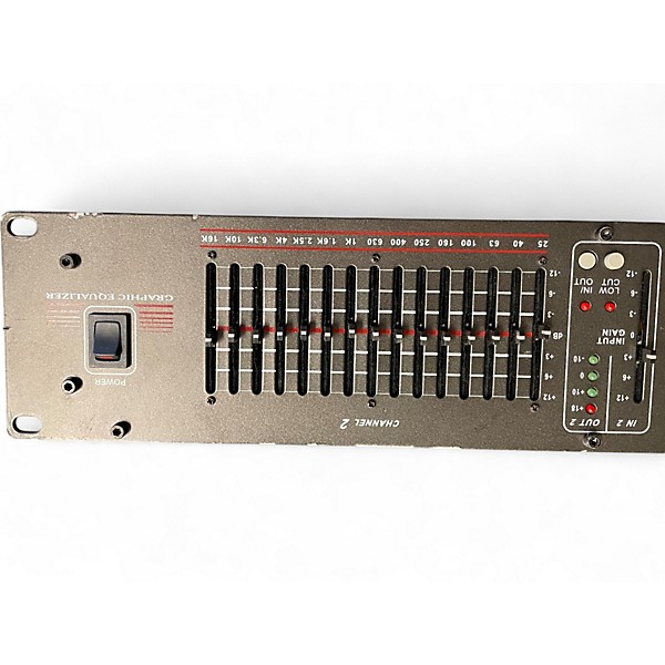 Used DOD SR830QXLR Dual 15-Band Equalizer