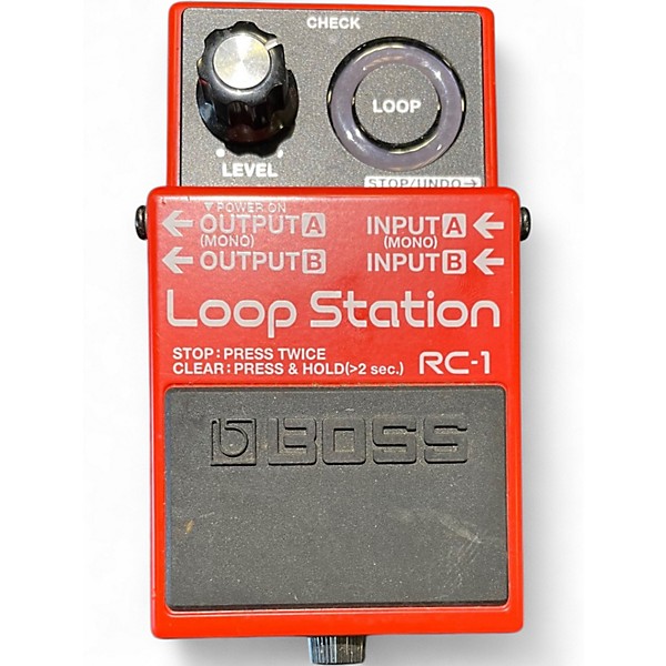 Used BOSS RC1 Loop Station Pedal | Guitar Center