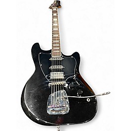 Used Guild Surfliner Deluxe Black Solid Body Electric Guitar