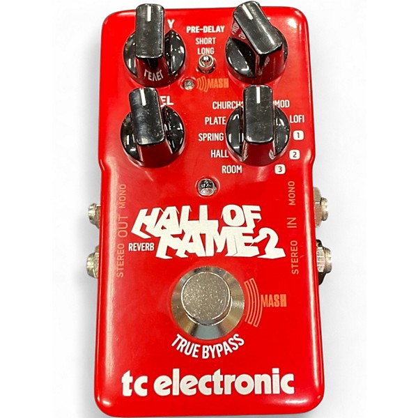 Used TC Electronic Hall Of Fame 2 Reverb Effect Pedal