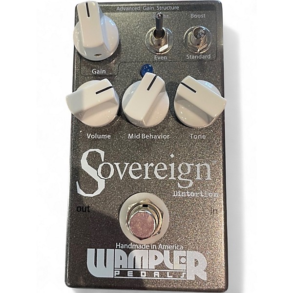 Used Wampler Sovereign Distortion Effect Pedal