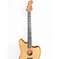 Used Fender American Acoustasonic Jazzmaster Vintage Natural Acoustic Electric Guitar