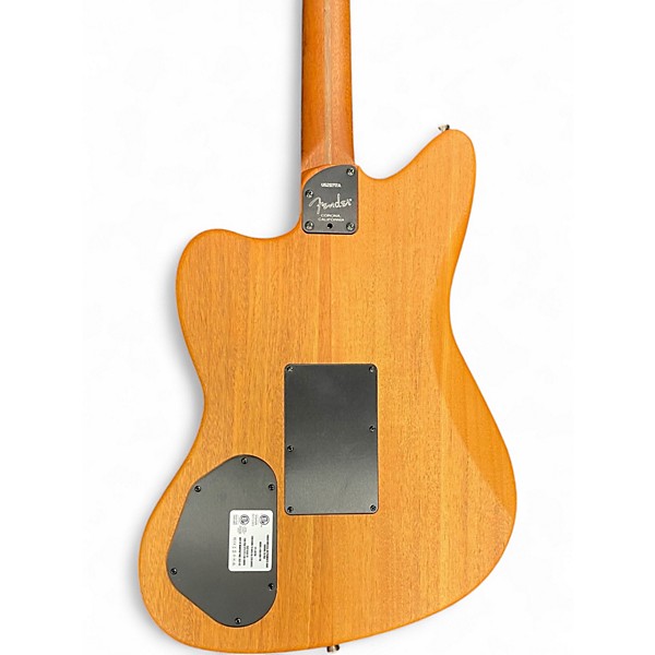 Used Fender American Acoustasonic Jazzmaster Vintage Natural Acoustic Electric Guitar