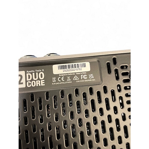 Used Universal Audio Apollo Twin X Duo 3 Audio Interface