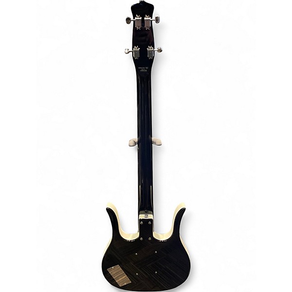 Used Danelectro Dead-On 58 Longhorn Black Electric Bass Guitar