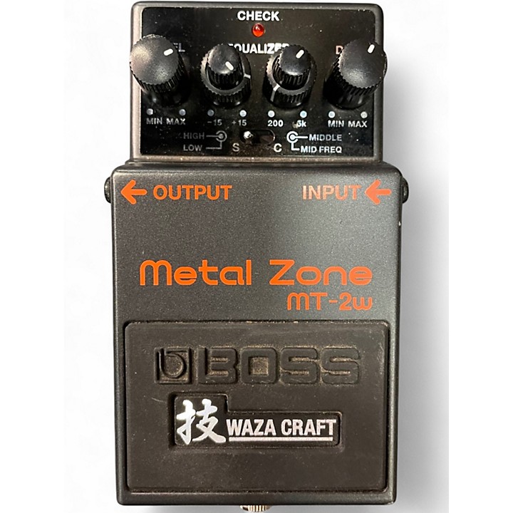 Used BOSS MT2W Metal Zone Waza Craft Effect Pedal | Guitar